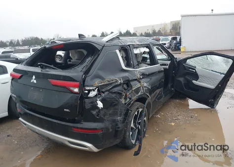 2024 Mitsubishi Outlander Sel 2.5 2Wd from USA, damaged, VIN JA4J3WA83RZ015324